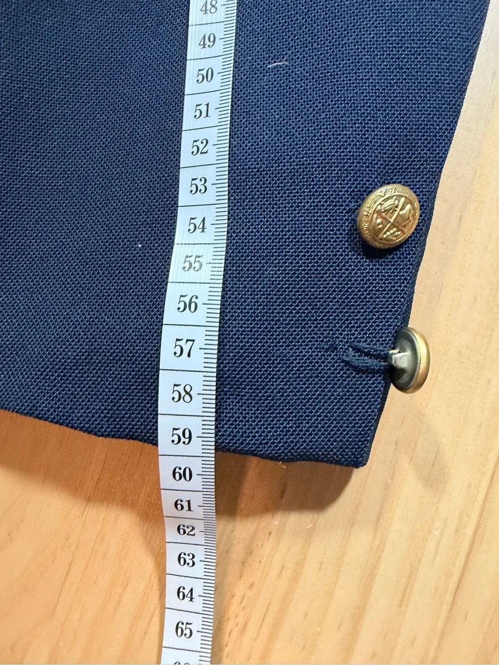 Men's Navy Blue Blazer - Classic Tailored Jacket W